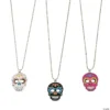 Day of the Dead Necklaces - 12 Pc.