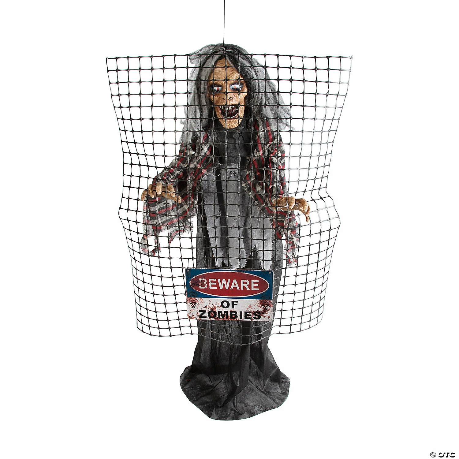 Electric Fence Zombie Halloween Decoration 2 Electric Fence Zombie Halloween Decoration - Image 2