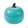 Foam Teal Pumpkin Halloween Decoration