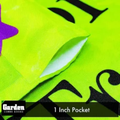 G128 - Combo Pack: Garden Flag Stand Black 36x16IN and Garden Flag Trick or Treat Purple Witch Hat Green 12x18IN -Halloween Decorations Shop g128 combo pack garden flag stand black 36x16in and garden flag trick or treat purple witch hat green 12x18in14213650 a03NOWA