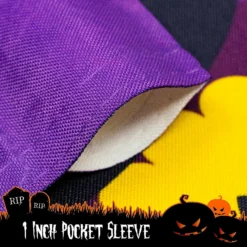 G128 Halloween Garden Flag, Trick or Treat Quote with Cute Owl, Garden Yard Decorations, Rustic Holiday Seasonal Outdoor Flag 12 x 18 Inch -Halloween Decorations Shop g128 halloween garden flag trick or treat quote with cute owl garden yard decorations rustic holiday seasonal outdoor flag 12 x 18 inch14171210 a01NOWA