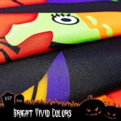 G128 Halloween Garden Flag, Witch, Bats, and Spiders Garden Yard Decorations, Rustic Holiday Seasonal Outdoor Flag 12 x 18 Inch -Halloween Decorations Shop g128 halloween garden flag witch bats and spiders garden yard decorations rustic holiday seasonal outdoor flag 12 x 18 inch14171376 a02NOWA