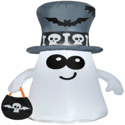 Gemmy Airblown Ghost in Cemetery 5 ft Tall white -Halloween Decorations Shop gemmy airblown ghost in cemetery 5 ft tall white14240904 a01NOWA