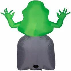 Gemmy Airblown Inflatable Ghostbusters Slimer with Tombstone 5 ft Tall green -Halloween Decorations Shop gemmy airblown inflatable ghostbusters slimer with tombstone 5 ft tall green14240552 a02NOWA