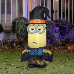 Gemmy Airblown Kevin as Witch Universal 3.5 ft Tall Multicolored -Halloween Decorations Shop gemmy airblown kevin as witch universal 3 5 ft tall multicolored14240653 a01NOWA