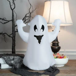 Gemmy Airdorable Airblown Ghost 1.5 ft Tall white -Halloween Decorations Shop gemmy airdorable airblown ghost 1 5 ft tall white14240376 a01NOWA