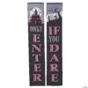 Gothic Pillar Bunting Halloween Decoration - 2 Pc.