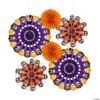 Halloween Hanging Fans - 6 Pc.
