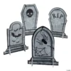 Halloween Headstone Centerpieces - 4 Pc.