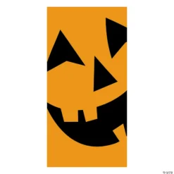 Halloween Jack-o-Lantern Door Cover