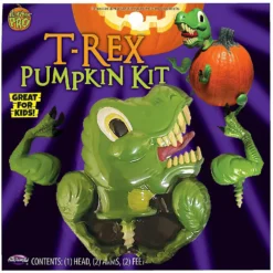 Halloween T-Rex Dinosaur Pumpkin Decorating Kit
