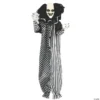 Hanging Light Up Clown Halloween Decoration
