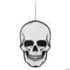Hanging Skeleton Skull Decoration - 12 Pc.