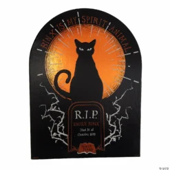 Hocus Pocus Binx Is My Spirit Animal Sign Halloween Decoration