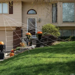 House Spider Web Halloween Decoration