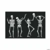 Humorous Skeletons Backdrop Halloween Decoration - 3 Pc.