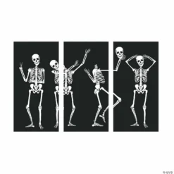 Humorous Skeletons Backdrop Halloween Decoration - 3 Pc. -Halloween Decorations Shop humorous skeletons backdrop halloween decoration 3 pc 13846633 a01
