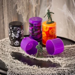 Jumbo Army Toy-Filled Halloween Containers - 12 Pc. -Halloween Decorations Shop jumbo army toy filled halloween containers 12 pc 13981245 a01