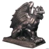 Large Bronze Castle Guardian Halloween Decoration