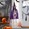 Large Posable Skeleton Witch Outfit