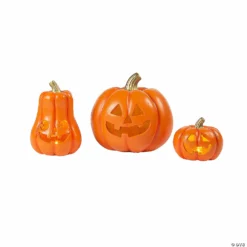 Light-Up Jack-O’-Lantern Halloween Decorations -Halloween Decorations Shop light up jack o lantern halloween decorations13981342 a01