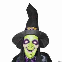 Lightup Witch With Sound -Halloween Decorations Shop lightup witch with soundss74164 a01