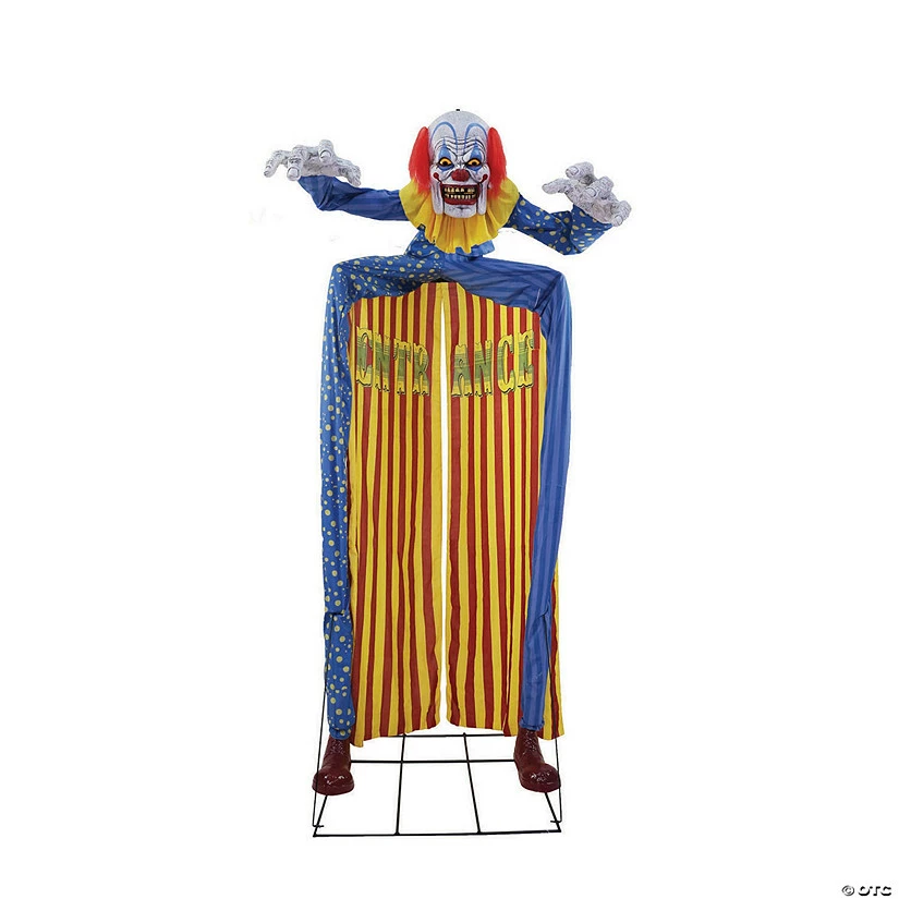 Looming Clown Animated Archway Prop 1 Looming Clown Animated Archway Prop