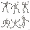 Mini Jointed Skeleton Cutouts – 6 Pc.
