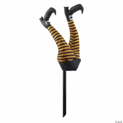 Mr. Halloween Witch Leg Halloween Kickers -Halloween Decorations Shop mr halloween witch leg halloween kickers14118651 a01