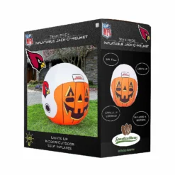 NFL Arizona Cardinals Inflatable Jack O' Helmet, 4 ft Tall, Orange -Halloween Decorations Shop nfl arizona cardinals inflatable jack o helmet 4 ft tall orange14246325 a01NOWA