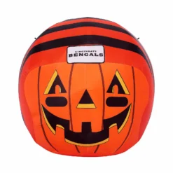 NFL Cincinnati Bengals Inflatable Jack O' Helmet, 4 ft Tall, Orange -Halloween Decorations Shop nfl cincinnati bengals inflatable jack o helmet 4 ft tall orange14246316 a02NOWA