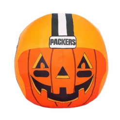 NFL Green Bay Packers Inflatable Jack O' Helmet, 4 ft Tall, Orange -Halloween Decorations Shop nfl green bay packers inflatable jack o helmet 4 ft tall orange14246332 a02NOWA