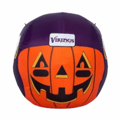 NFL Minnesota Vikings Inflatable Jack O' Helmet, 4 ft Tall, Orange -Halloween Decorations Shop nfl minnesota vikings inflatable jack o helmet 4 ft tall orange14246331 a02NOWA