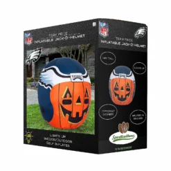 NFL Philadelphia Eagles Inflatable Jack O' Helmet, 4 ft Tall, Orange -Halloween Decorations Shop nfl philadelphia eagles inflatable jack o helmet 4 ft tall orange14246346 a01NOWA