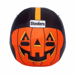 NFL Pittsburgh Steelers Inflatable Jack O' Helmet, 4 ft Tall, Orange -Halloween Decorations Shop nfl pittsburgh steelers inflatable jack o helmet 4 ft tall orange14246311 a02NOWA