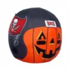 NFL Tampa Bay Buccaneers Inflatable Jack O' Helmet, 4 ft Tall, Orange