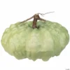 Northlight 10.5" Green Textured Pumpkin Fall Harvest Table Top Decoration
