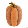 Northlight 10.5" Orange Autumn Harvest Thanksgiving Tall Pumpkin