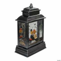 Northlight 11.5" LED Black Halloween Lantern with Pumpkin Couple -Halloween Decorations Shop northlight 11 5 led black halloween lantern with pumpkin couple14111611 a02
