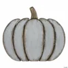 Northlight 14" Blue and Brown Halloween Pumpkin Decoration