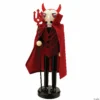 Northlight 14" Red and Black Devil Holding Pitch Fork Halloween Nutcracker