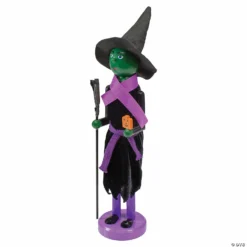Northlight 14" Witch with Broom Halloween Nutcracker Decoration -Halloween Decorations Shop northlight 14 witch with broom halloween nutcracker decoration14111632 a02