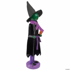 Northlight 14" Witch with Broom Halloween Nutcracker Decoration -Halloween Decorations Shop northlight 14 witch with broom halloween nutcracker decoration14111632 a03