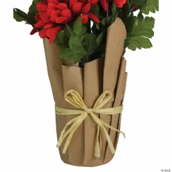 Northlight 20" Orange Fall Harvest Artificial Mum Plant in a Pot -Halloween Decorations Shop northlight 20 orange fall harvest artificial mum plant in a pot14111660 a02