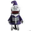 Northlight 24" Purple and Black Skeleton Unisex Child Halloween Trick or Treat Bag Costume Accessory - One Size