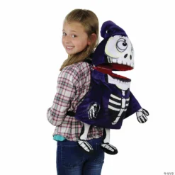 Northlight 24" Purple and Black Skeleton Unisex Child Halloween Trick or Treat Bag Costume Accessory - One Size -Halloween Decorations Shop northlight 24 purple and black skeleton unisex child halloween trick or treat bag costume accessory one size13984257 a02