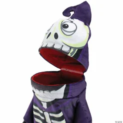 Northlight 24" Purple and Black Skeleton Unisex Child Halloween Trick or Treat Bag Costume Accessory - One Size -Halloween Decorations Shop northlight 24 purple and black skeleton unisex child halloween trick or treat bag costume accessory one size13984257 a03