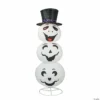 Northlight 3.6' Pre-Lit Happy Ghost with Hat Halloween Outdoor Yard Art Decor