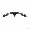 Northlight 33" Black and Red Battery Operated Animated Spooky Bat Hanging Halloween Decor