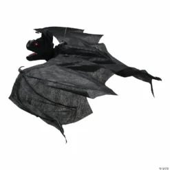 Northlight 33" Black and Red Battery Operated Animated Spooky Bat Hanging Halloween Decor -Halloween Decorations Shop northlight 33 black and red battery operated animated spooky bat hanging halloween decor13984266 a01